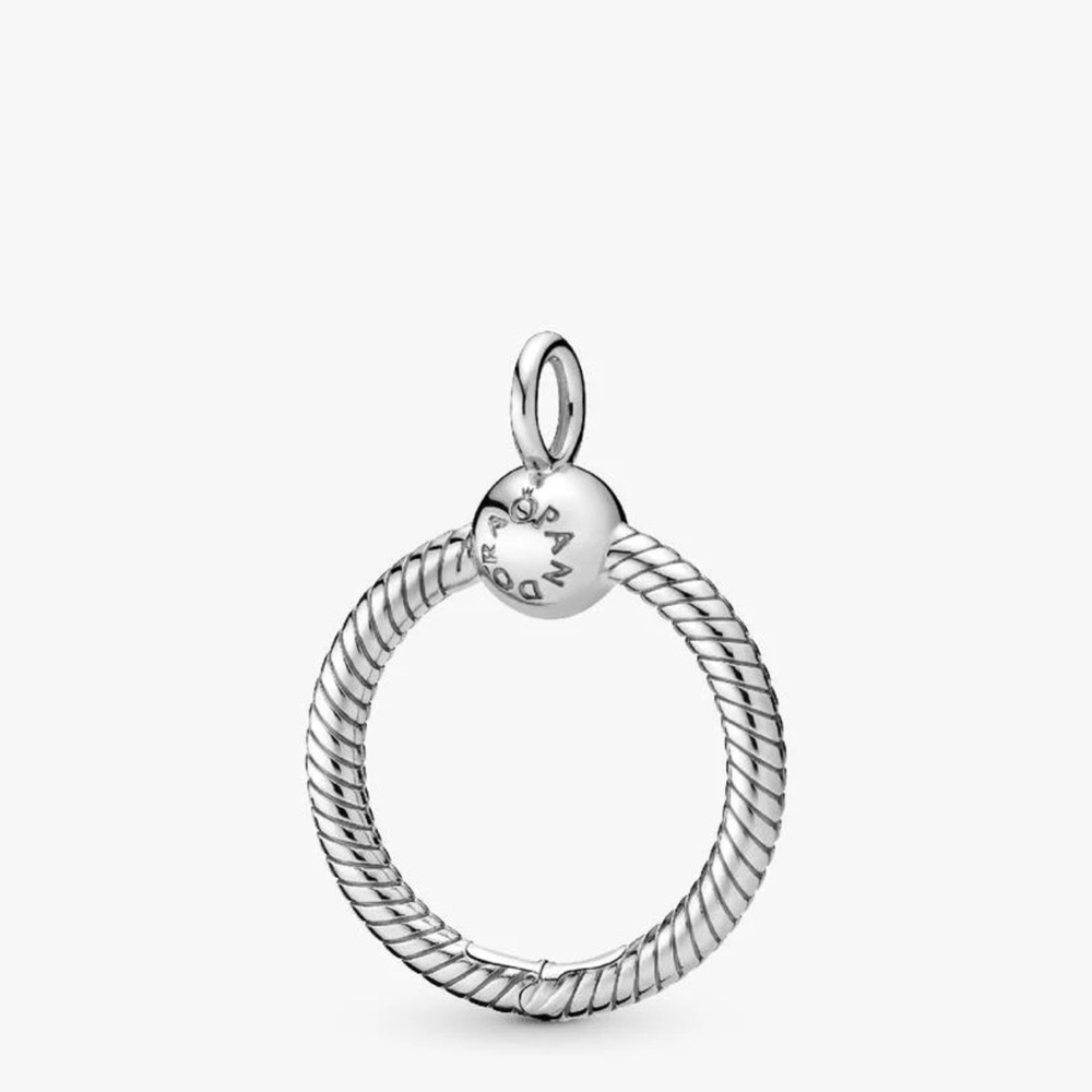 Pandora Silver Earring Charm Holder